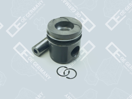 Piston with rings and pin - 020320286601 OE Germany - 51.02501.0708, 51.02501.0713, 51.02501.0812